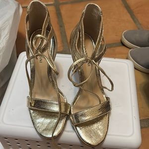 Gianni bini gold heels